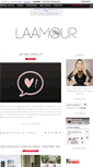 Mobile Screenshot of laamourblog.com
